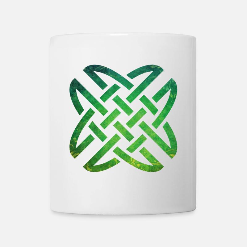 Celtic Knot - Tasse - Weiß