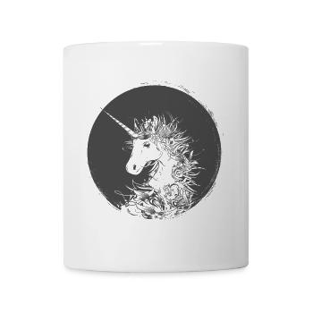 Head of a unicorn - Mug - white - Front