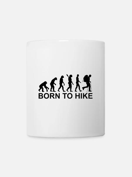 Geboren um zu zitieren - Tasse - Weiß