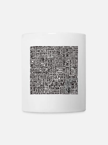 Chemische Elemente... - Tasse - Weiß