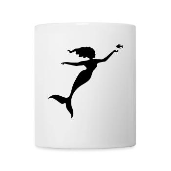 La sirène - Mug blanc - blanc - Devant
