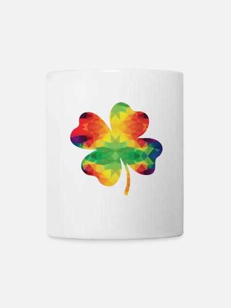 Colorful Shamrock - Mug - white