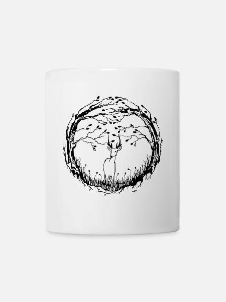 La forêt - Mug blanc - blanc