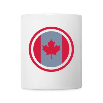 Emblème Canada - Mug blanc - blanc - Devant