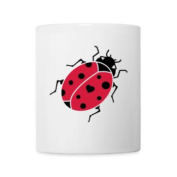 La coccinelle - Mug blanc - blanc - Devant
