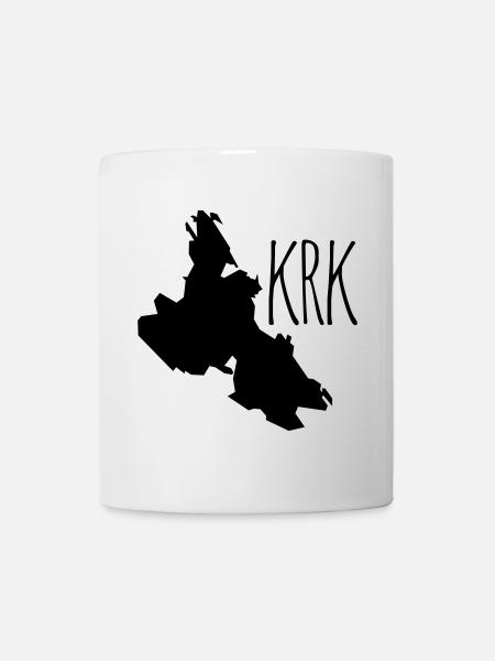 Krk - Tasse - Weiß