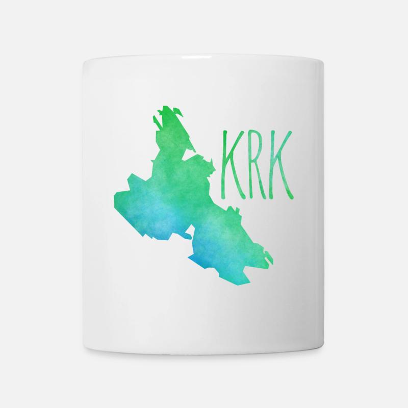 Krk - Tasse - Weiß