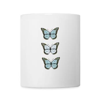 Collection de papillons - Tasse - Weiß - Vorne