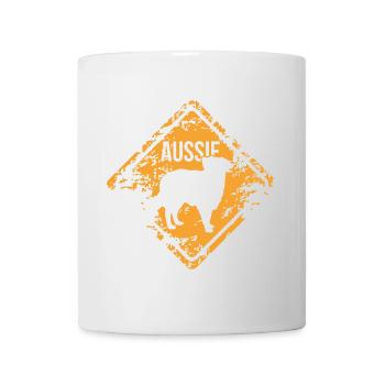 AUSSIE - AUSTRALIAN SHEPHERD Wilsigns Hunde Hund - Tasse - Weiß - Vorne