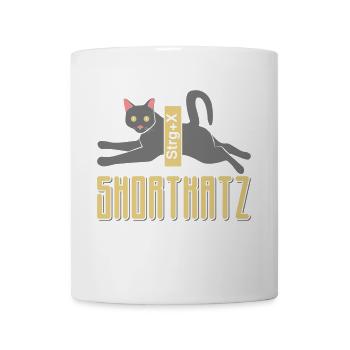 Shortkatz - Tasse - Weiß - Vorne