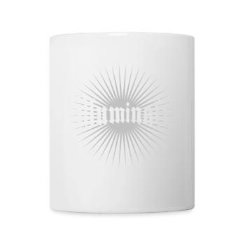 illuminati star fun font secret conspiracy - Mug - white - Front