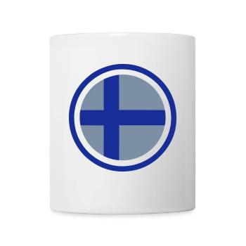 Emblème de la Finlande - Mug blanc - blanc - Devant