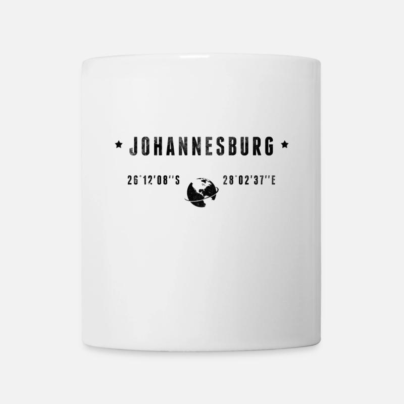 Johannesburg - Tasse - Weiß