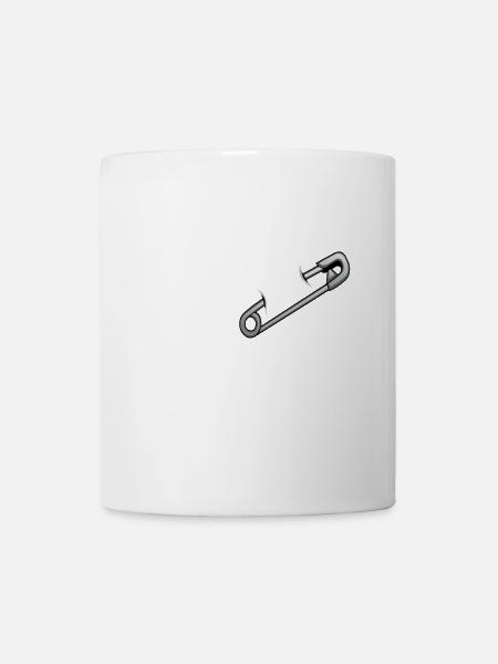 Epingle à Nourrice - Mug blanc - blanc