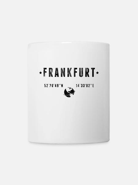 Frankfurt - Tasse - Weiß