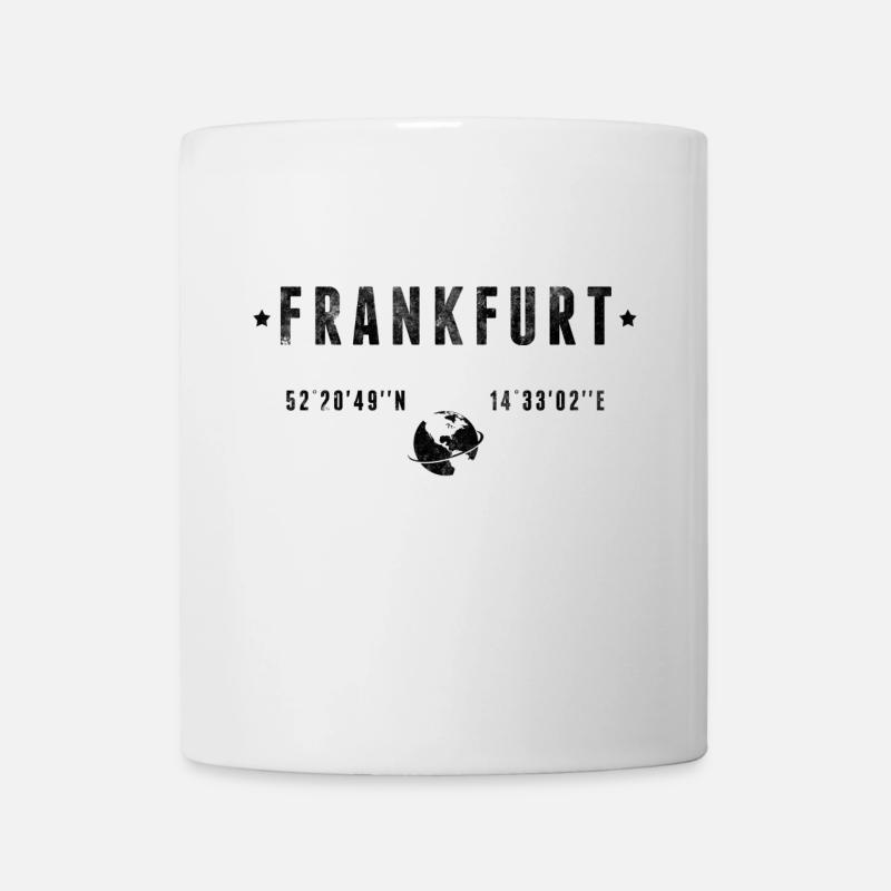 Frankfurt - Tasse - Weiß