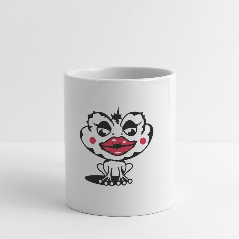 A toad with a thick lip Mug