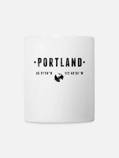 Portland - Tasse - Weiß