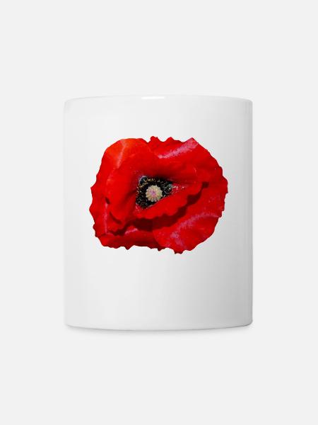 Poppy - Mug - white