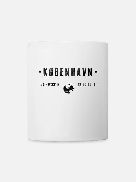 Kobenhavn - Tasse - Weiß