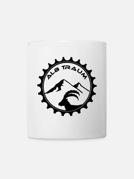 AlbTraum_BockAufBerg - Tasse - Weiß