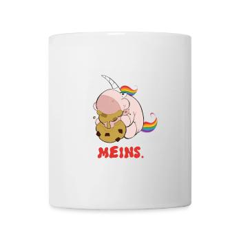 Einhorn Meins - Tasse - Weiß - Vorne