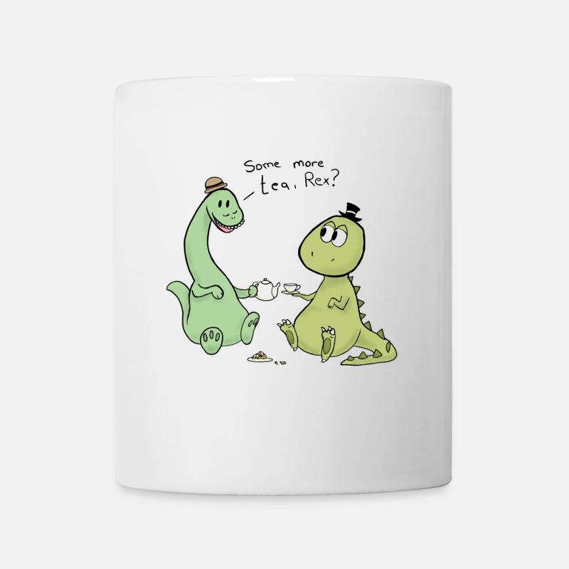 Tea Rex - Tasse - Weiß