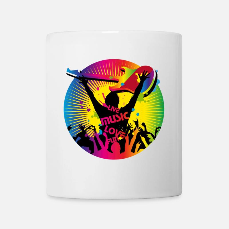 Patch festival - Mug blanc - blanc
