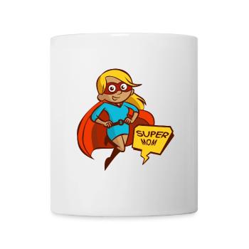 Super Mutter - Tasse - Weiß - Vorne
