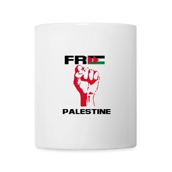 FREE PALESTINE - Mug - white - Front