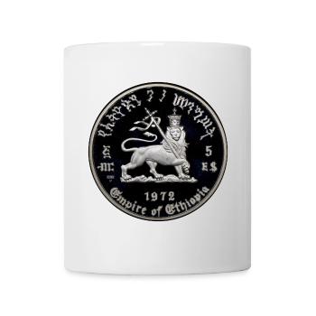 Lion of Judah - Empire of Ethiopia Haile Selassie - Tasse - Weiß - Vorne