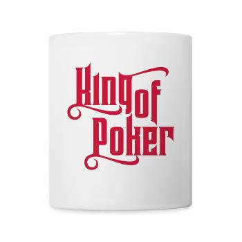 poker - Mug blanc - blanc - Devant