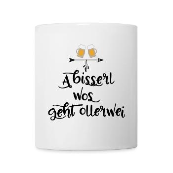 lustig Sprüche für Bayern - Tasse - Weiß - Vorne