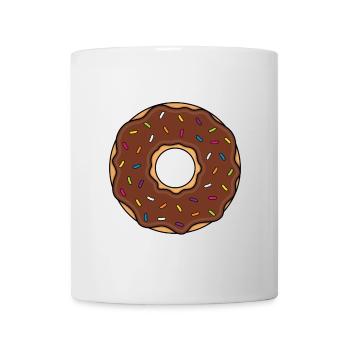 Donut - Tasse - Weiß - Vorne