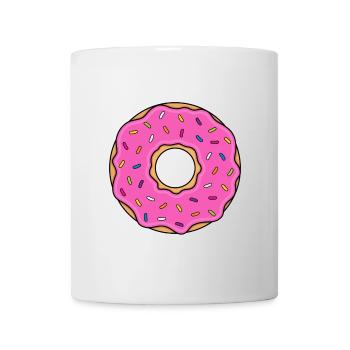 Donut - Tasse - Weiß - Vorne