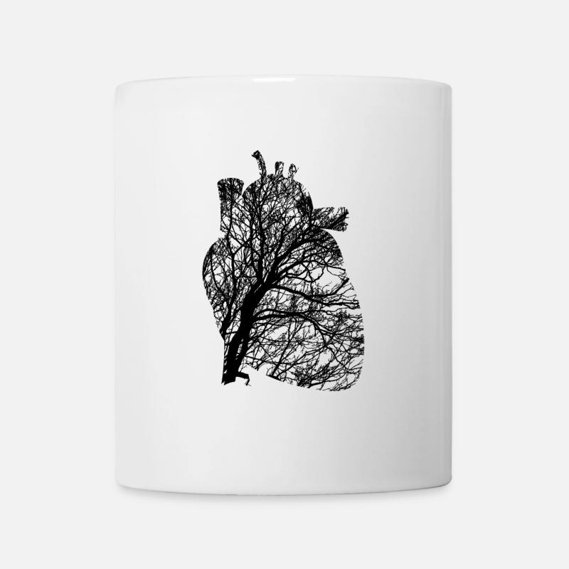 Herz - Tasse - Weiß