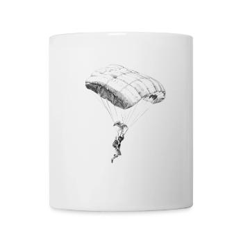 parachuting - Mug - white - Front