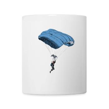 parachuting - Mug - white - Front