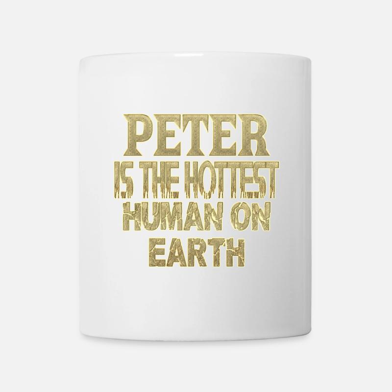 Peter - Tasse - Weiß