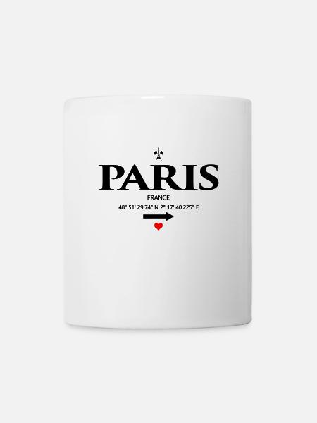 Paris - France - Mug blanc - blanc