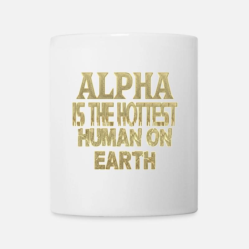 Alpha - Tasse - Weiß
