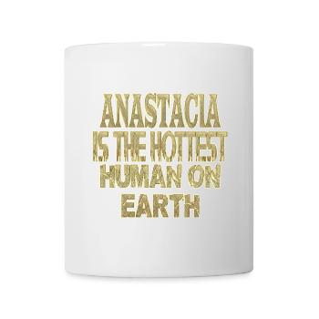 Anastacia - Mug blanc - blanc - Devant