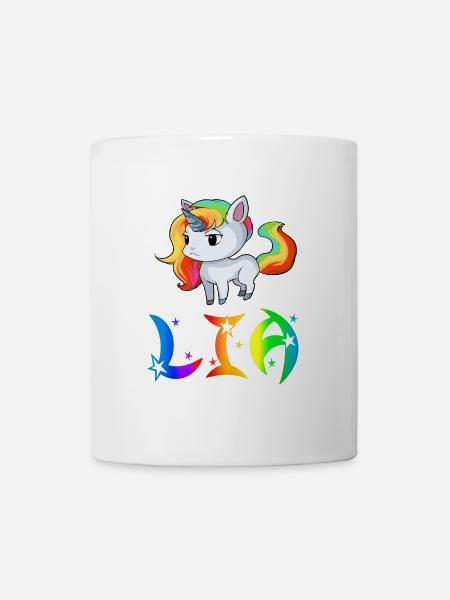 Lia Einhorn - Tasse - Weiß