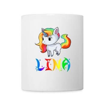 Lina Einhorn - Tasse - Weiß - Vorne