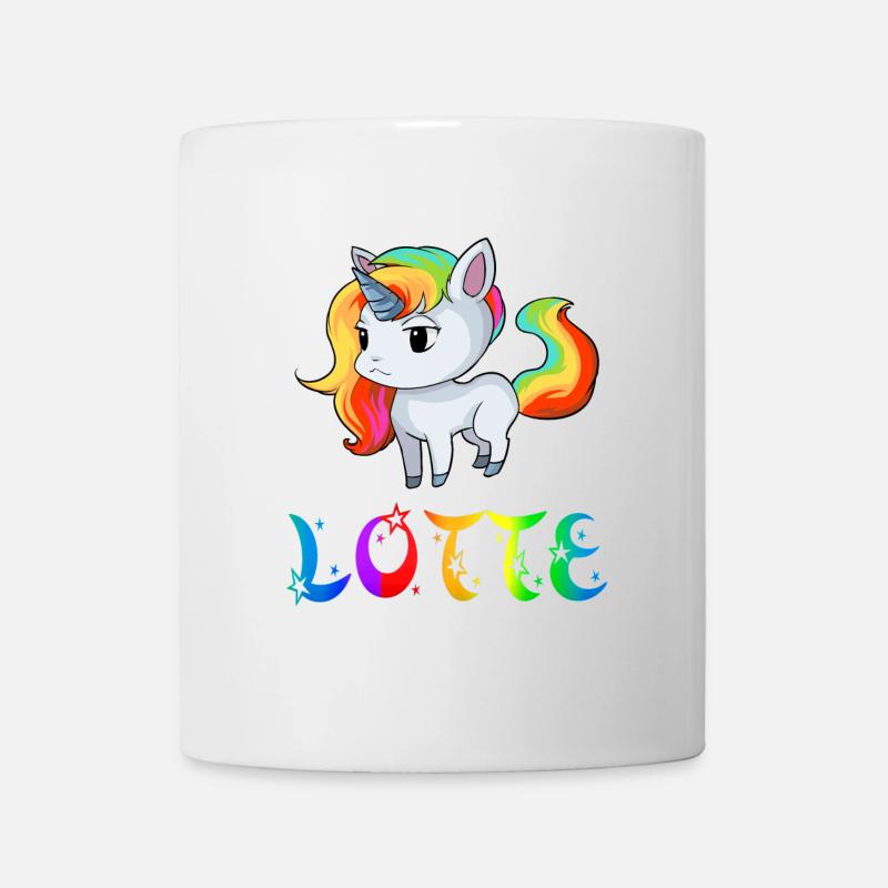 Lotte Einhorn - Tasse - Weiß