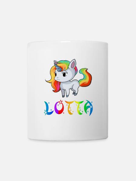 Lotta Einhorn - Tasse - Weiß