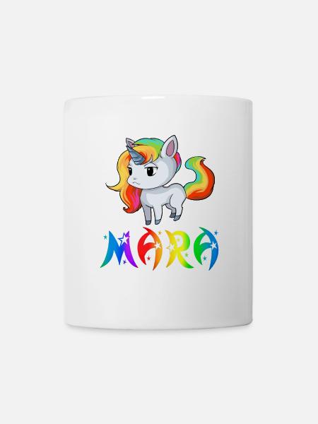 Mara Einhorn - Tasse - Weiß