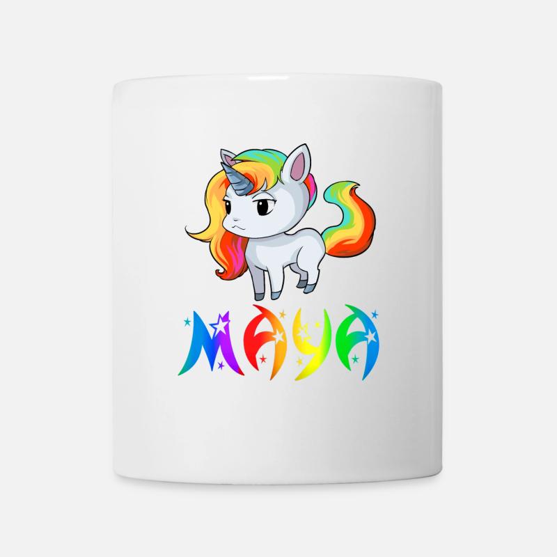 Maya Einhorn - Tasse - Weiß