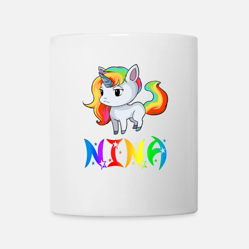 Nina Einhorn - Tasse - Weiß