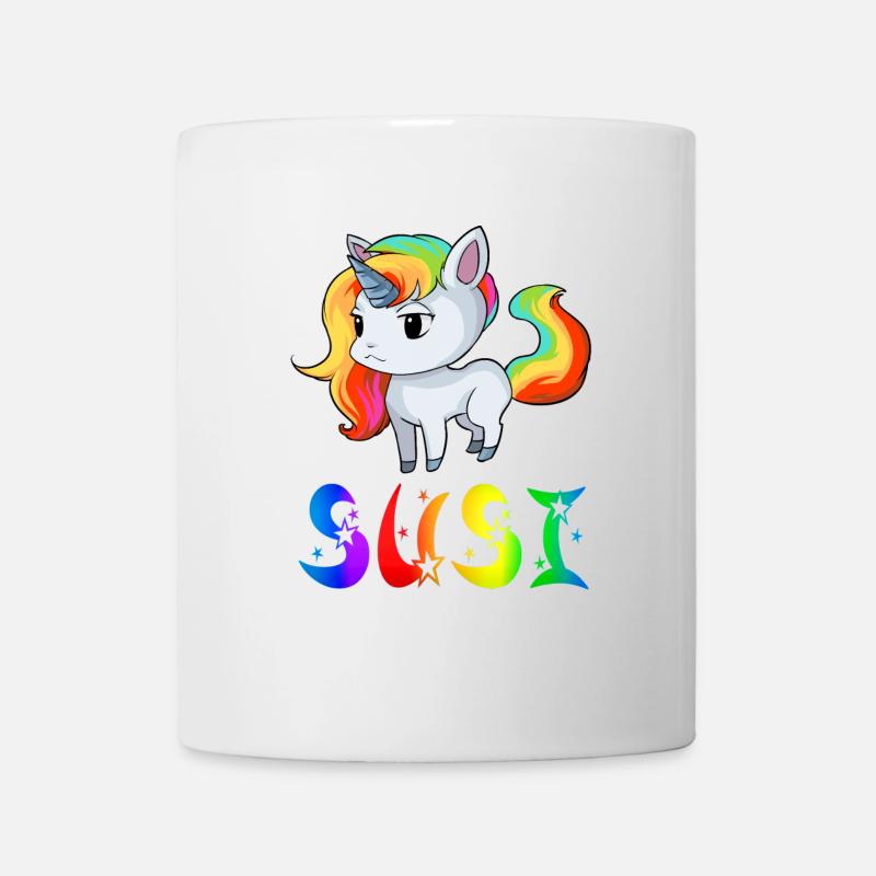 Susi Einhorn - Tasse - Weiß